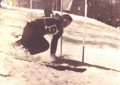 Francis Bozon lors des Championnats de France en 1942